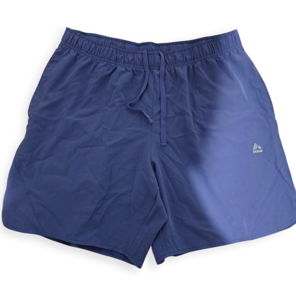 RBX Men's Navy Athletic Shorts